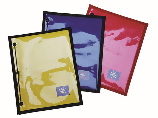 155/10  Carpeta escolar con dos tapas con cordón Fantasía y lisas - Imagen 2